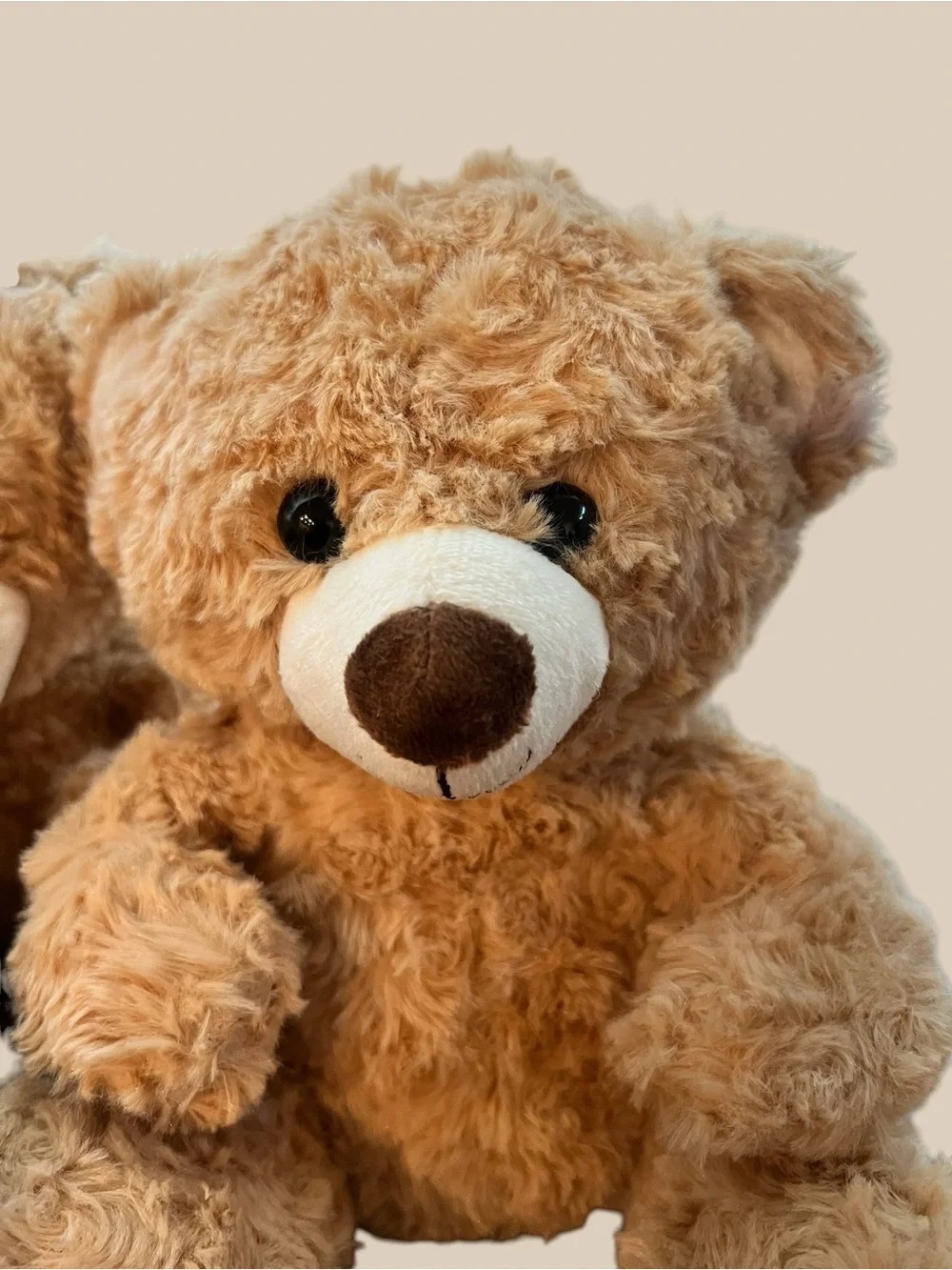 Plush Brown Teddy Bears - Soft Cuddly Stuffed Animals (set of 4)